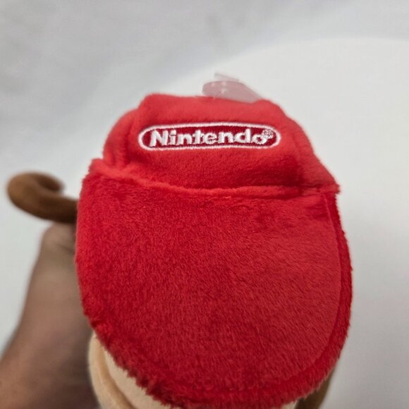 Nintendo Donkey Kong Diddy Kong Plush 9" Little Buddy 2017 Super Mario Bros - Picture 4 of 5